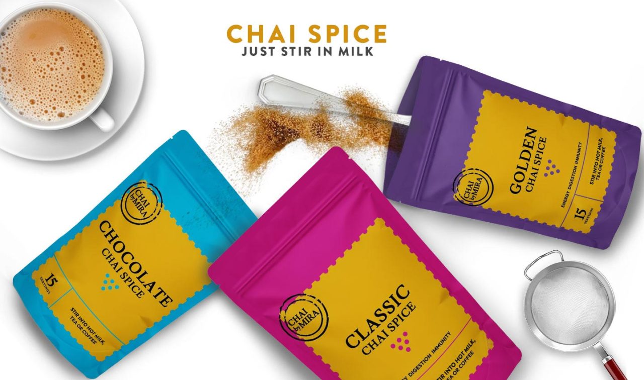 Chai by Mira Chai spices blends for a quick and healthy chai latte